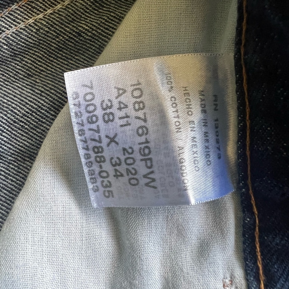Rustler Blue Straight Jeans Classic Denim - Picture 3 of 6